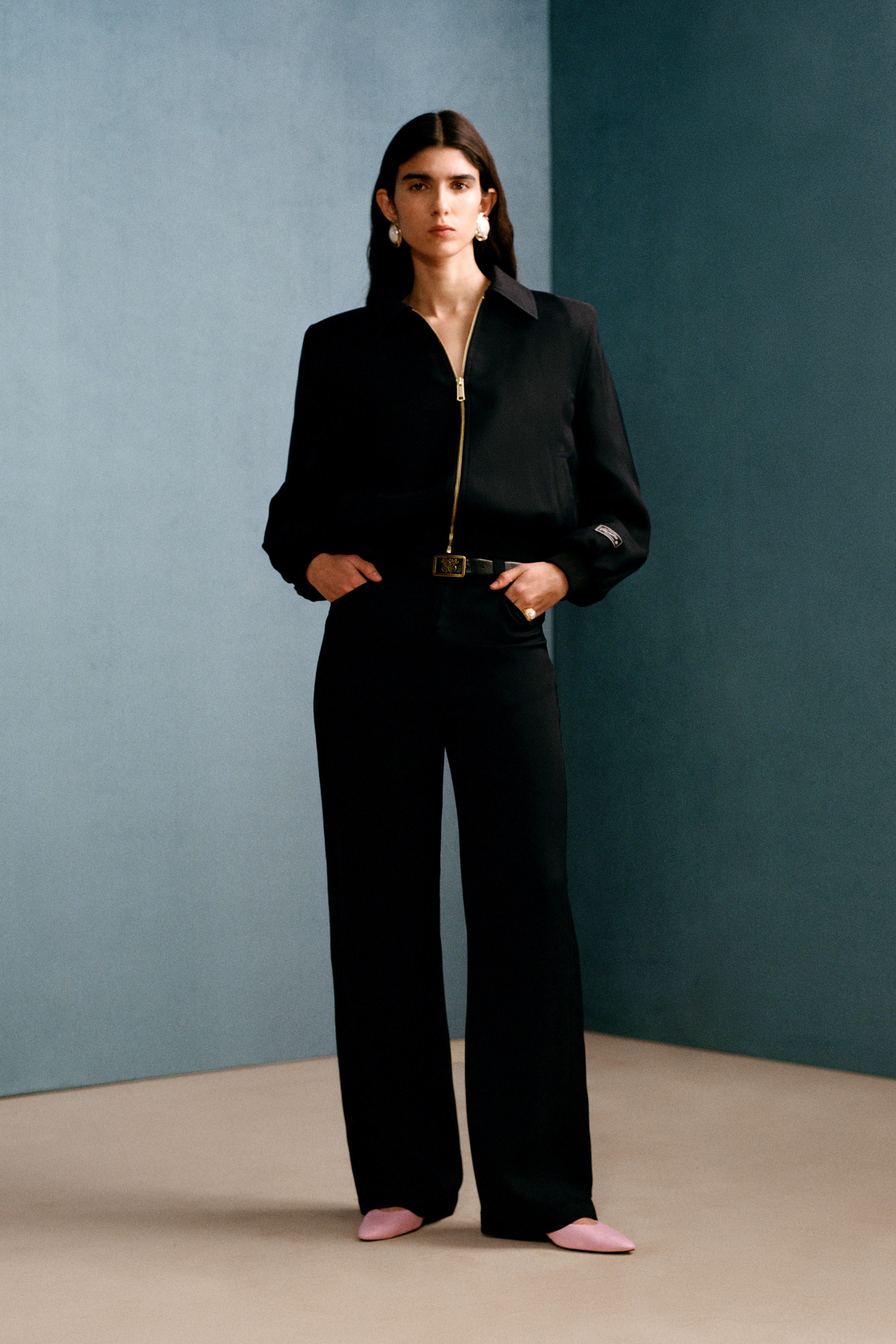 WILLY CHAVARRIA X ZARA FLOWY STRAIGHT LEG PANTS
